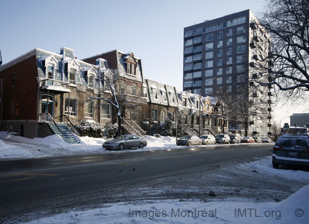 Maisons victoriennes sur Saint-Hubert