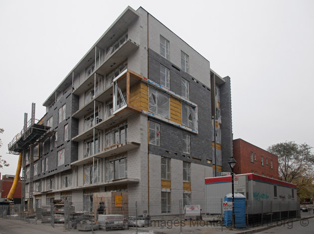 Construction sur Charlotte