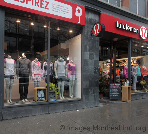 Lululemon athletica store