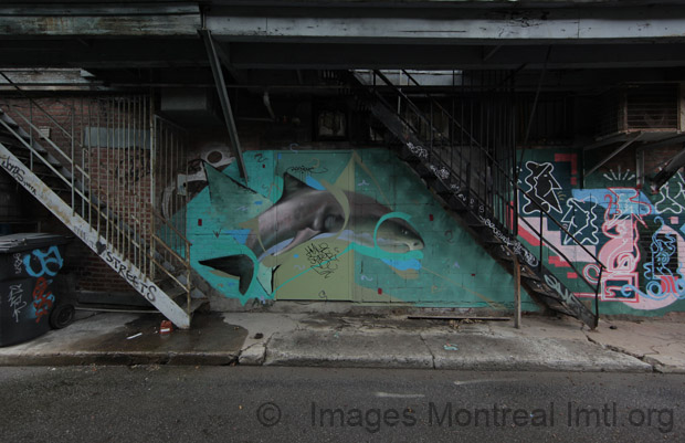 /Graffiti dans la ruelle Saint-Laurent