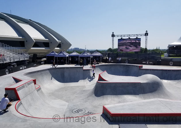 /New Van's SkateParc - Olympic Stadium