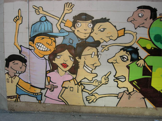 Family Graffiti - Montreal