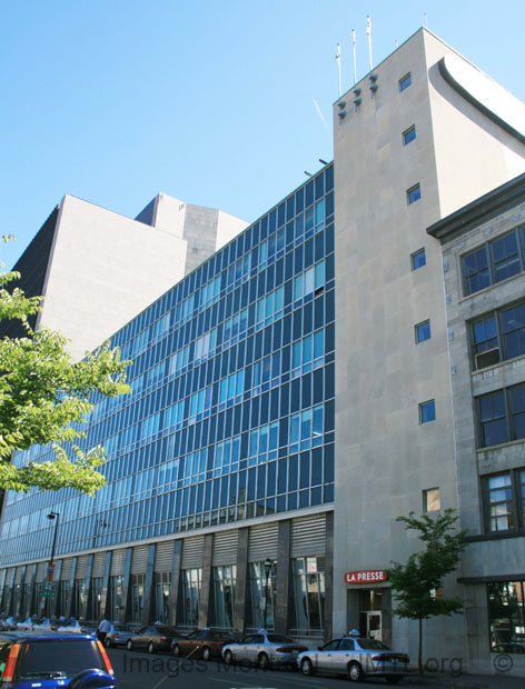 La Presse Newspaper building