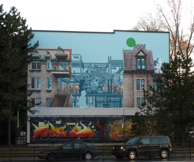 Murale sur Berri