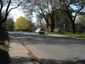 Rue Maplewood dans le Haut-Outremont