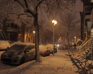 Montreal Under The Snow