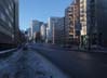 Boulevard Ren�-L�vesque un matin d'hiver