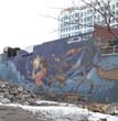 Painted Wall on De La Montagne