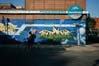 Graffiti sur  la poissonerie Waldman