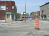 Construction on Bernard Street