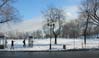 Jeanne-Mance Park in Winter