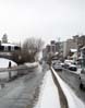 boulevard de l'Acadie en hiver