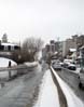 Acadie blvd in winter