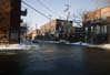 Rue Saint-R�mi au coin de Sainte-Clotilde