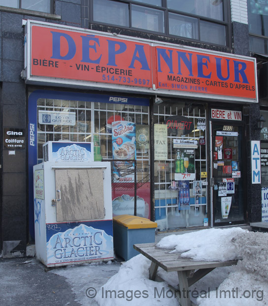 Dépanneur sur Côte-des-Neiges