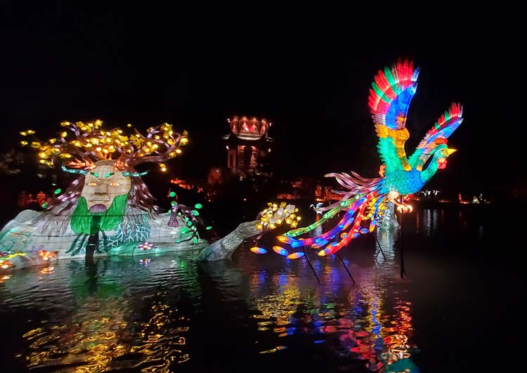 /les Jardins de lumières du Jardin botanique 2022