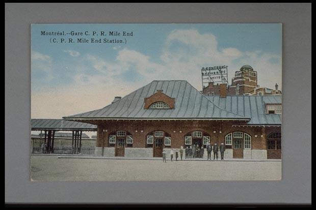 /Mile End old train station