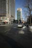 Boulevard en hiver