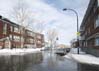 Rue Saint-Roch en hiver
