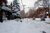 Old Orchard Street under the snow